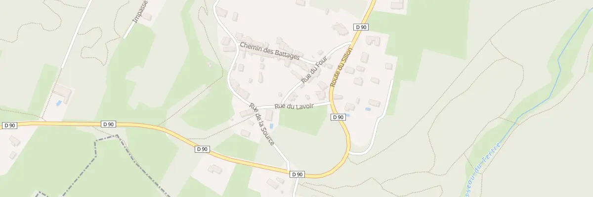 Plan du 3 Rue du Lavoir à Malville
