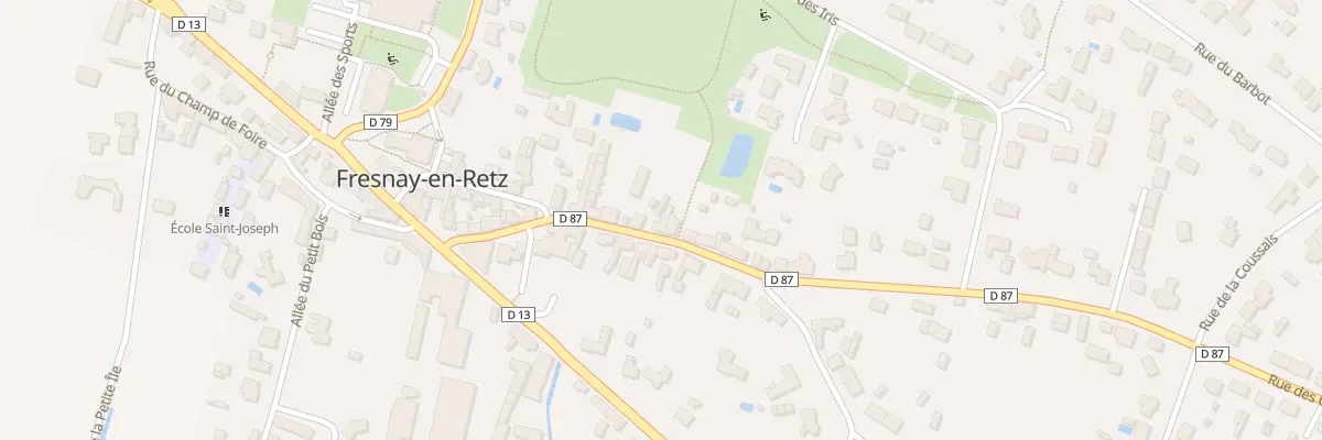Plan du 21 Rue du Calvaire à Villeneuve-en-Retz
