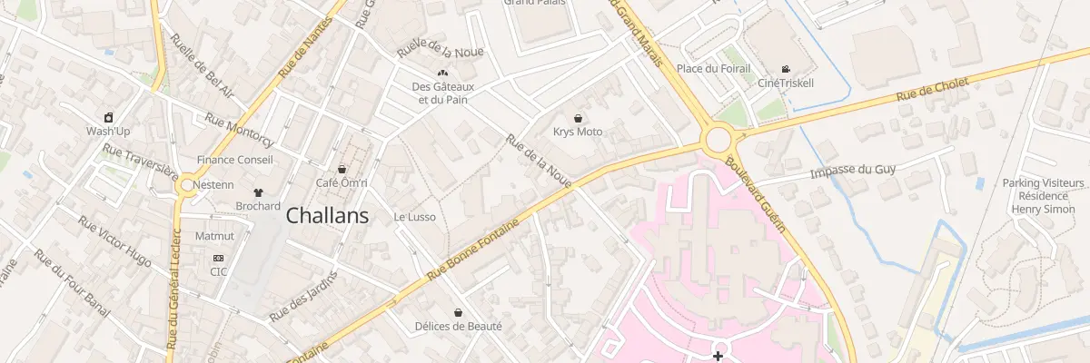 Plan du 1 Rue de la noue à Challans