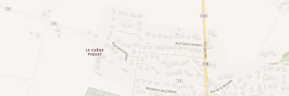 Plan du 22 Rue Saint-Lambert à Cintré