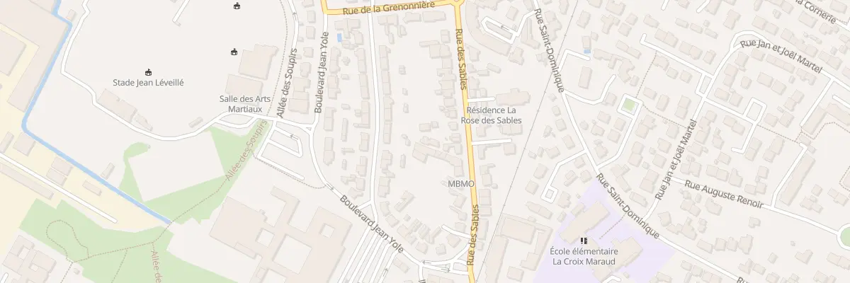 Plan du 30B Rue des Sables à Challans