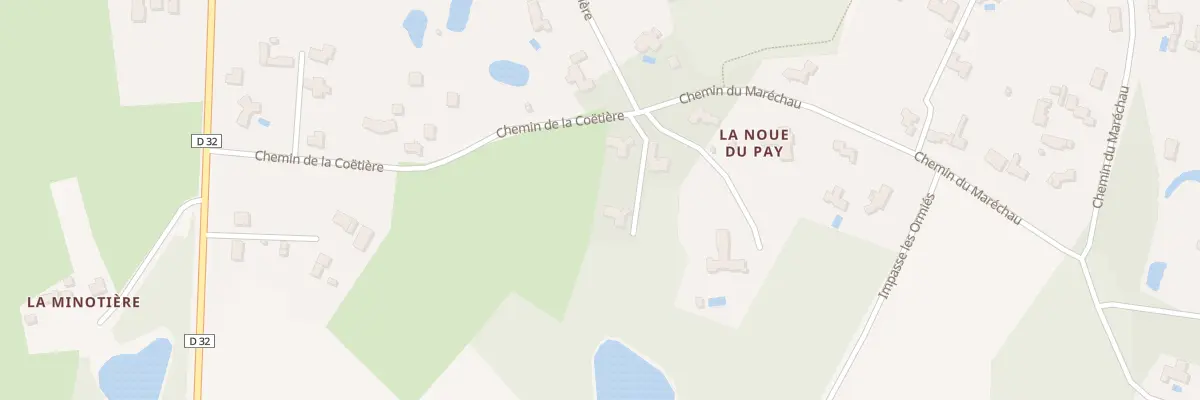 Plan du 47 Che de la Coetière à Challans