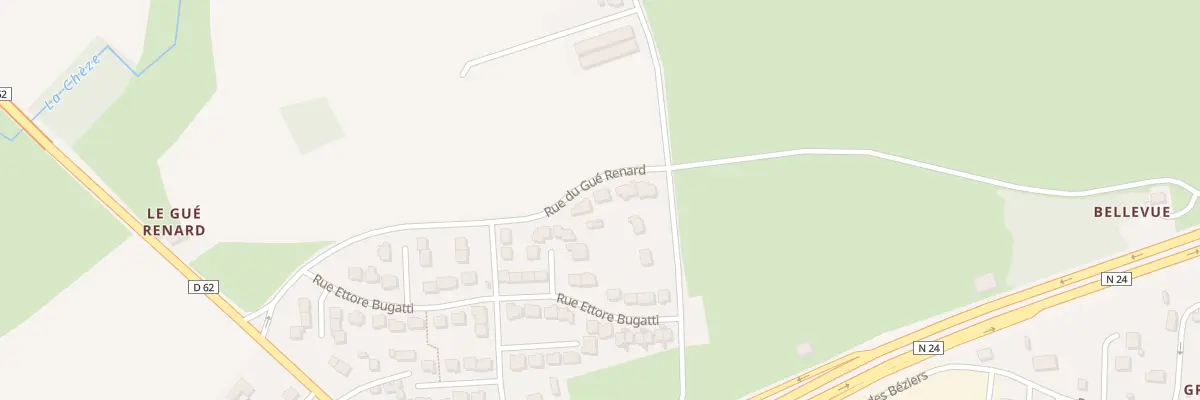Plan du 3 Rue du Gué Renard à Bréal-sous-Montfort