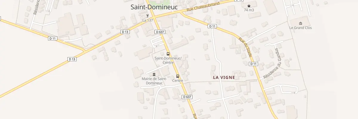Plan du 18 Rue Nationale à Saint-Domineuc