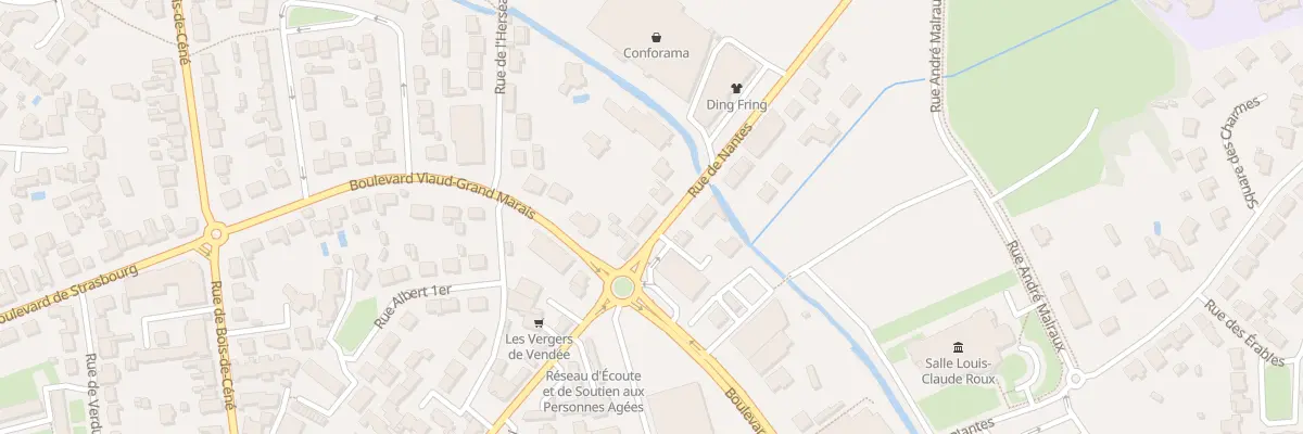 Plan du 45 Rue de nantes à Challans