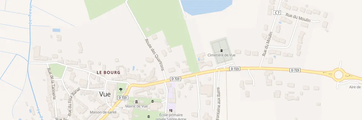 Plan du 18 Rte de Nantes à Vue