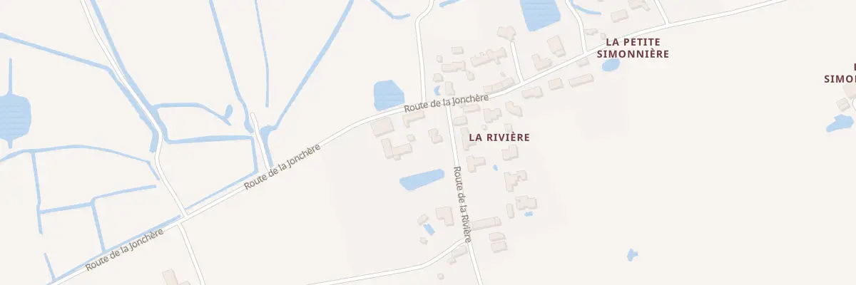 Plan du 751 Rte de la Rivière à Bois-de-Céné