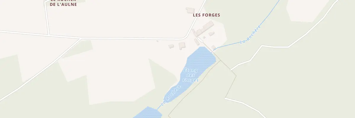 Plan du 2 Les Forges à Saint-Ganton