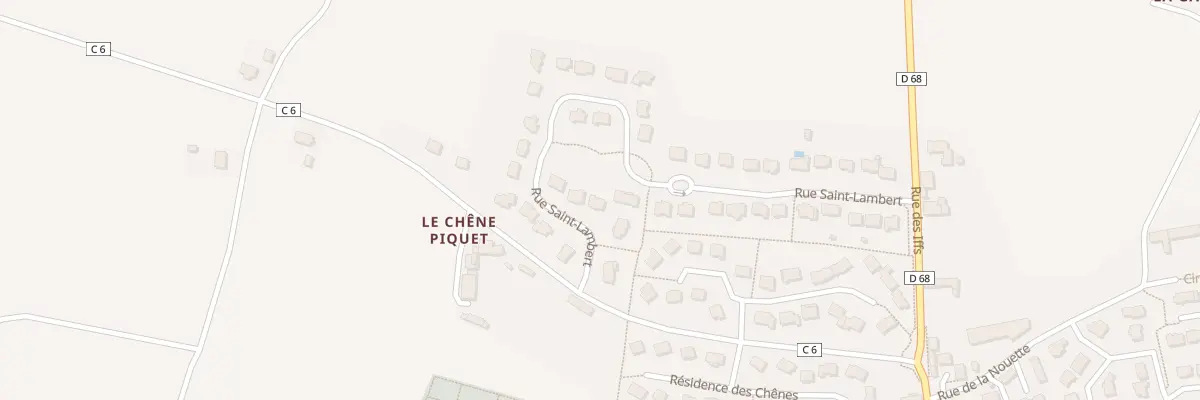 Plan du 34 Rue Saint-Lambert à Cintré