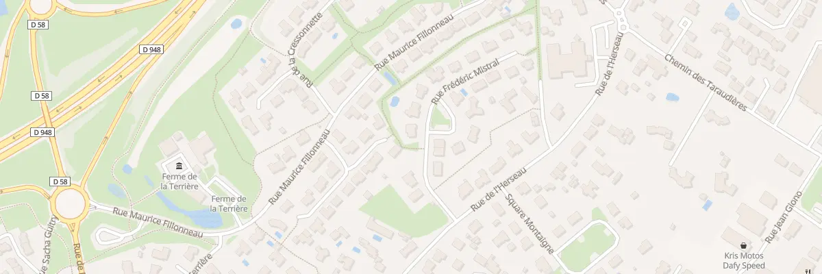 Plan du 7 Rue frédéric mistral à Challans