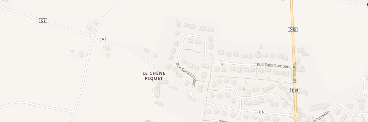 Plan du 30 Rue Saint-Lambert à Cintré