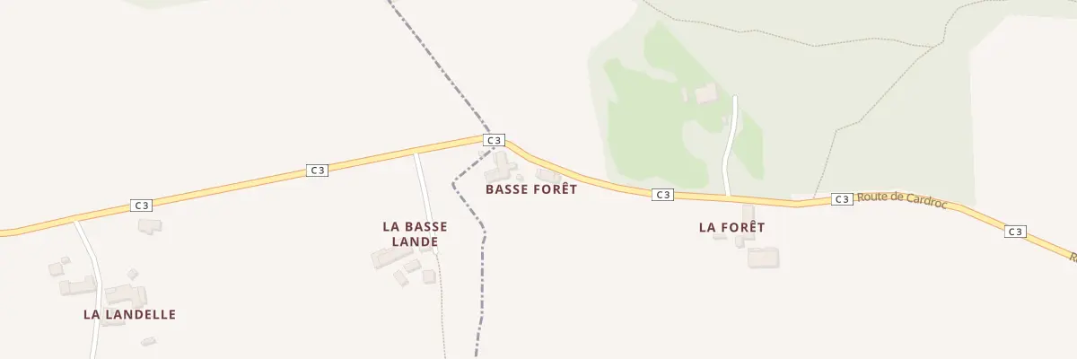 Plan du 5088 A la Basse Foret aux Iffs
