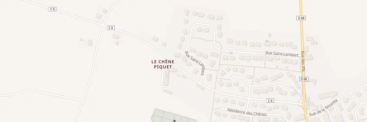 Plan du 45 Rue Saint-Lambert à Cintré