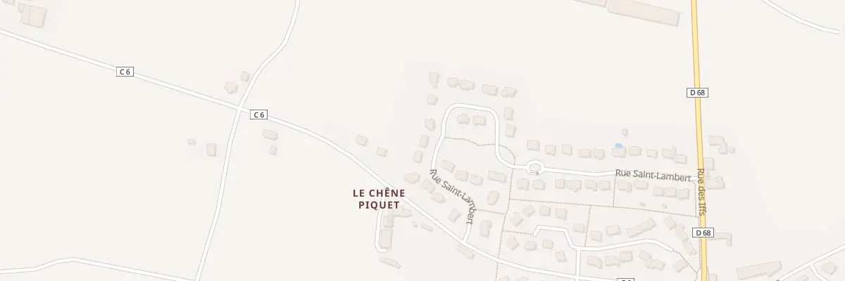 Plan du 39 Rue Saint-Lambert à Cintré
