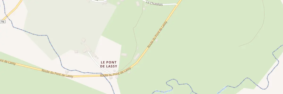 Plan du 5126 Le Pont de Lassy à Lassy