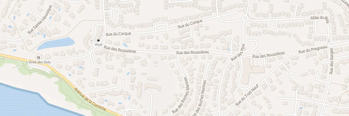 Plan du 12 Rue des roussières à Bretignolles-sur-Mer