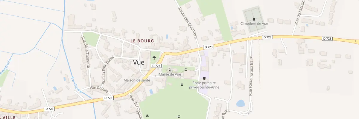 Plan du 17 Rte de Nantes à Vue