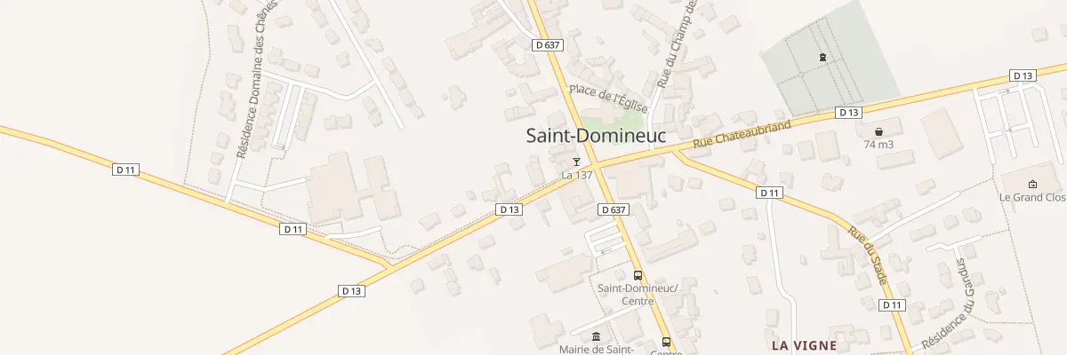 Plan du 6B Rue du Vieux Moulin à Saint-Domineuc