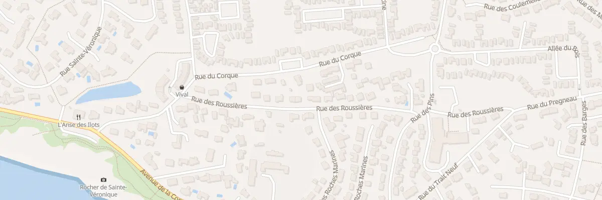 Plan du 23 Rue des roussières à Bretignolles-sur-Mer