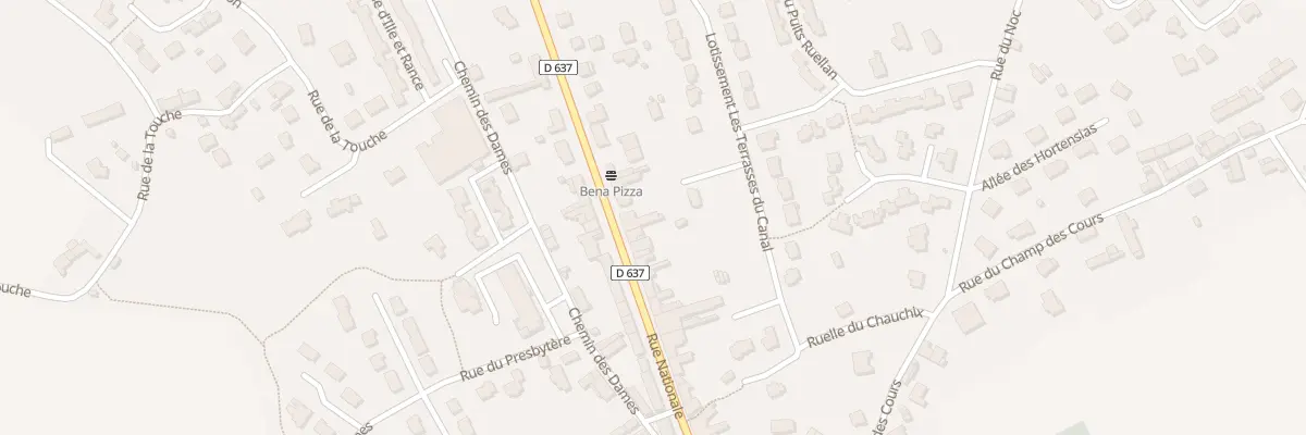 Plan du 64 Rue Nationale à Saint-Domineuc
