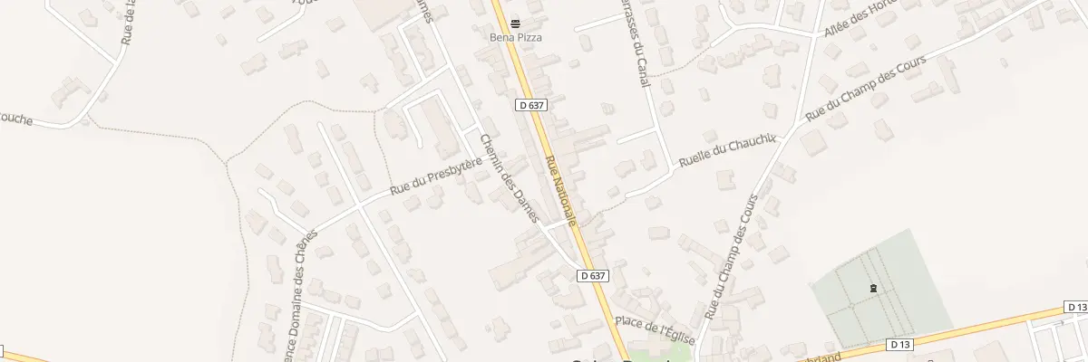 Plan du 59 Rue Nationale à Saint-Domineuc