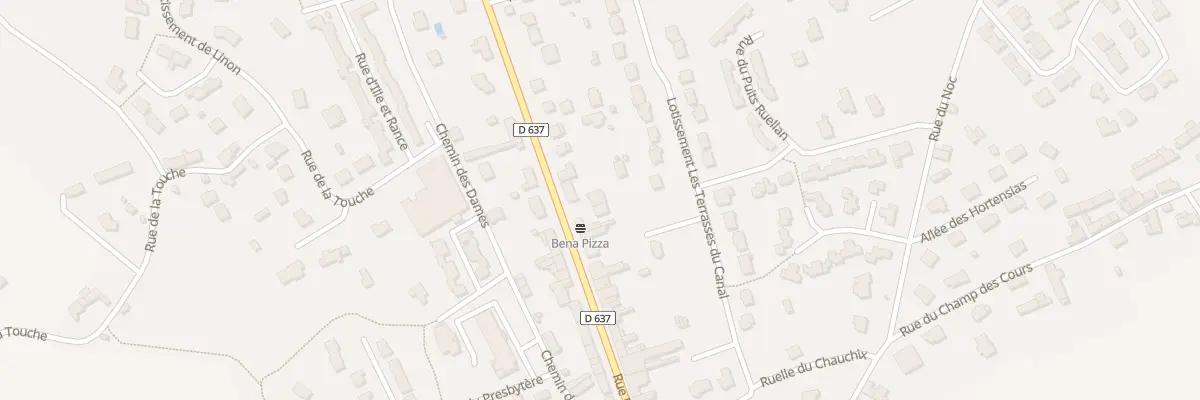 Plan du 70 Rue Nationale à Saint-Domineuc
