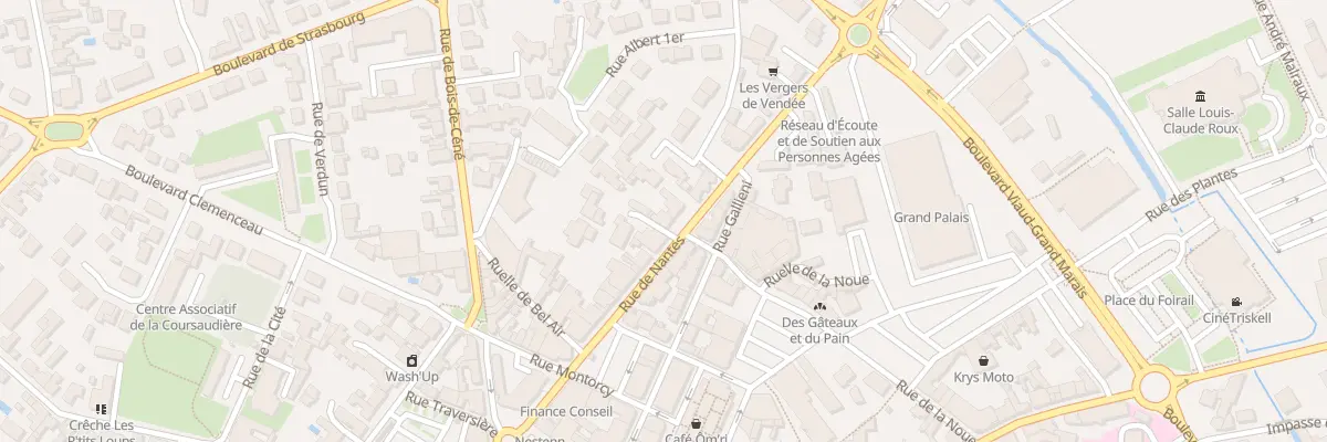 Plan du 23 Rue de nantes à Challans