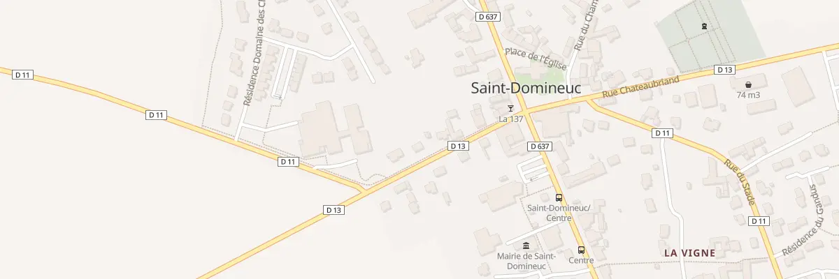 Plan du 12 Rue du Vieux Moulin à Saint-Domineuc