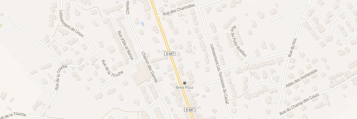 Plan du 76 Rue Nationale à Saint-Domineuc