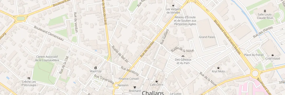 Plan du 17 Rue de nantes à Challans