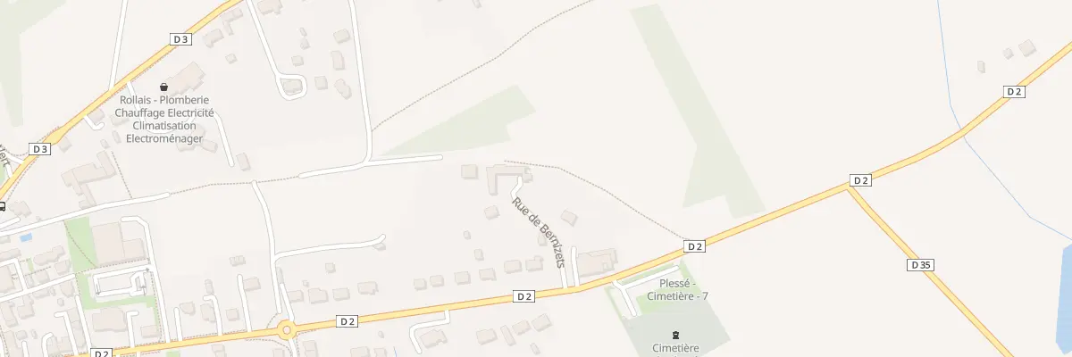Plan du 4 Rue de Bernizets à Plessé
