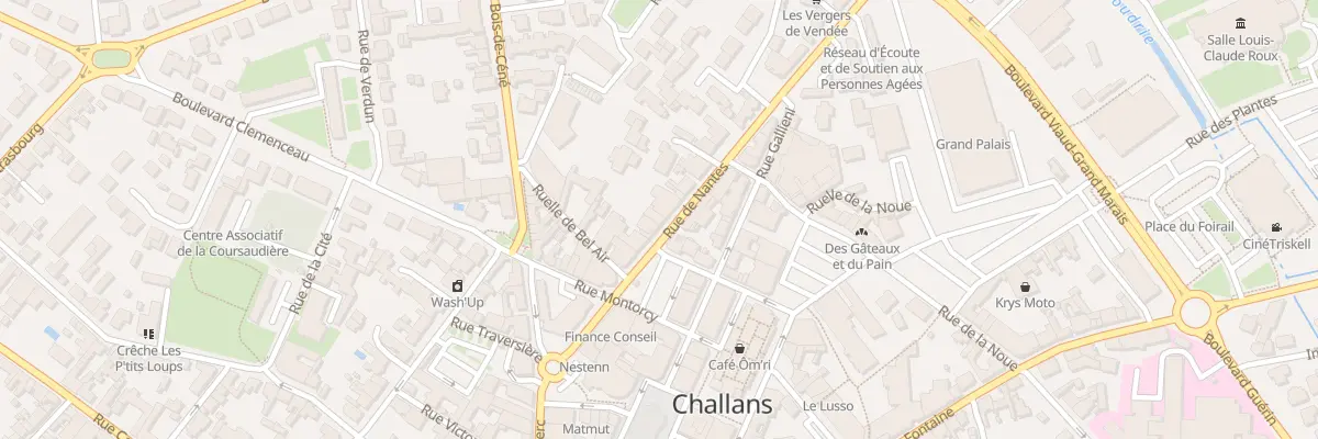 Plan du 11 Rue de nantes à Challans