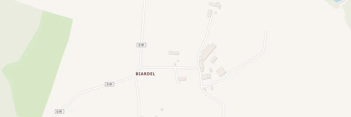 Plan du 5320 Biardel à Romillé