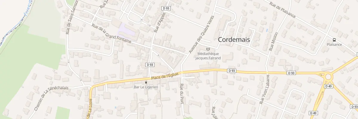 Plan du 5 Av des Quatre Vents à Cordemais