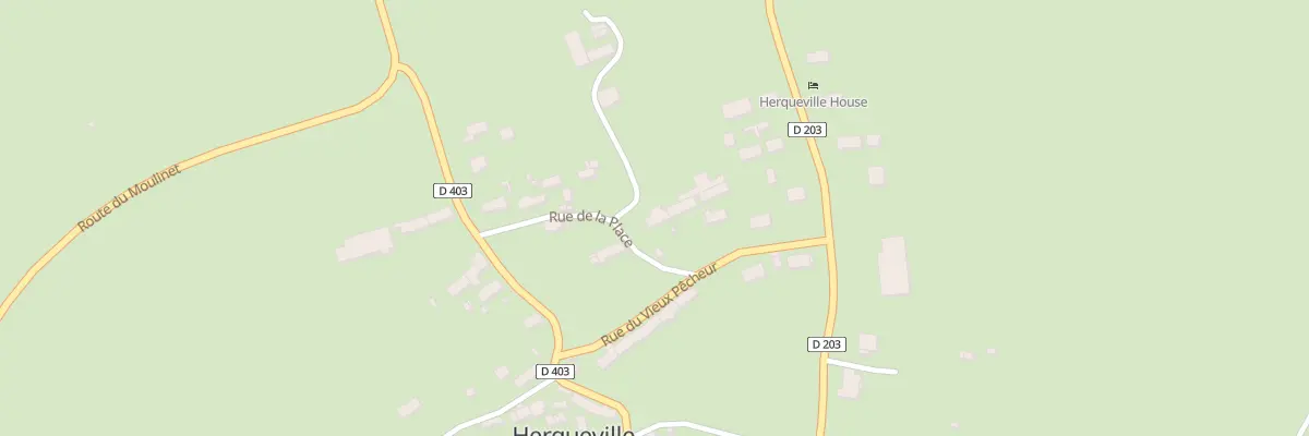 Plan du 4 Rue de la Place - Herqueville à La Hague
