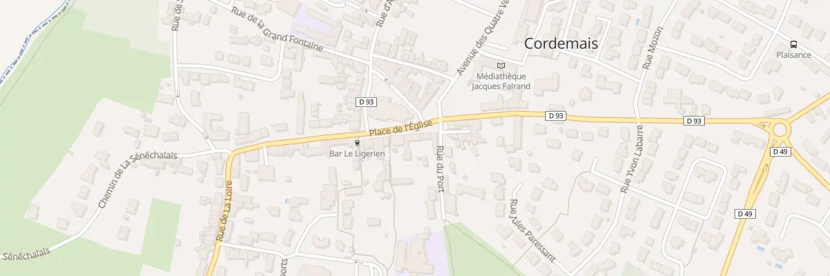 Plan du 5 Pl de l’Eglise à Cordemais