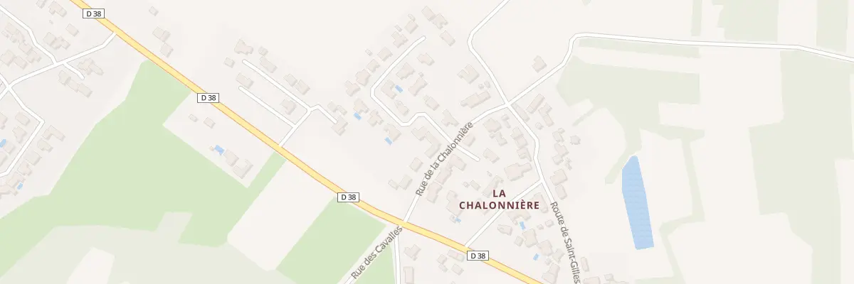Plan du 25 Rue de la chalonnière à Bretignolles-sur-Mer