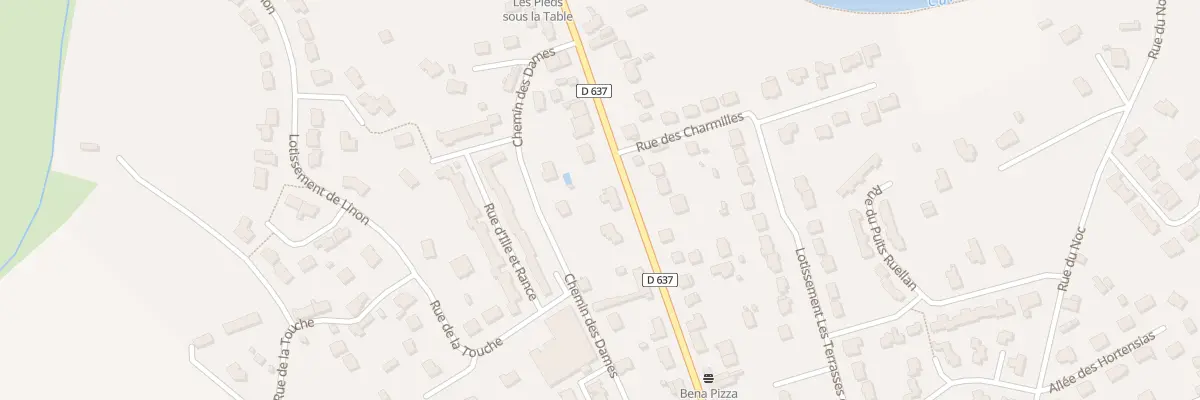 Plan du 85 Rue Nationale à Saint-Domineuc
