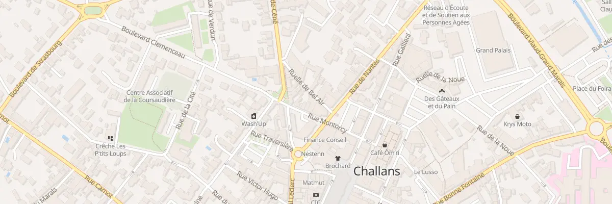 Plan du 3 Rue montorcy à Challans