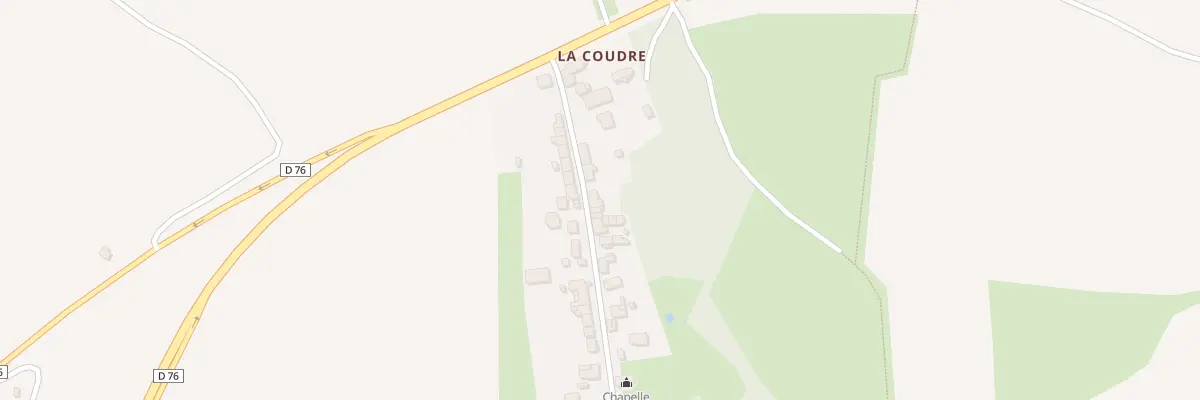 Plan du 5140 La Coudre à Saint-Méloir-des-Ondes