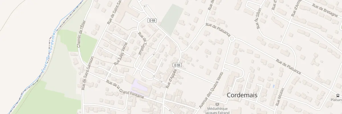 Plan du 41 Rue d’Appee à Cordemais