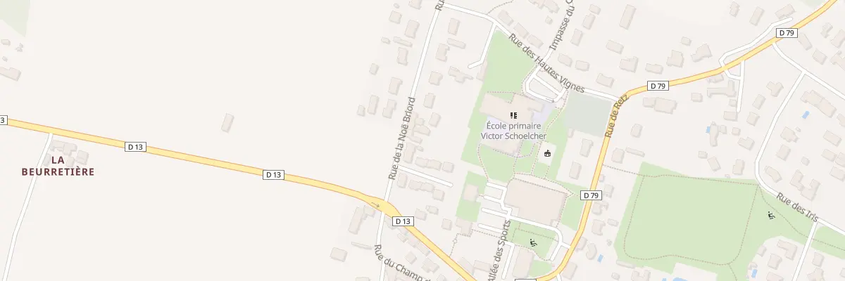 Plan du 4 Rue de la Noe Briord Fresnay à Villeneuve-en-Retz