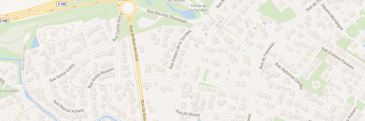 Plan du 6 Rue Imbert de la Terrière à Challans
