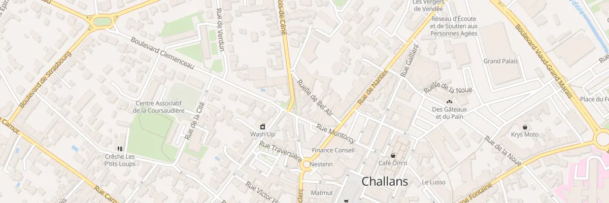Plan du 6 Rue de Bois de Céné à Challans