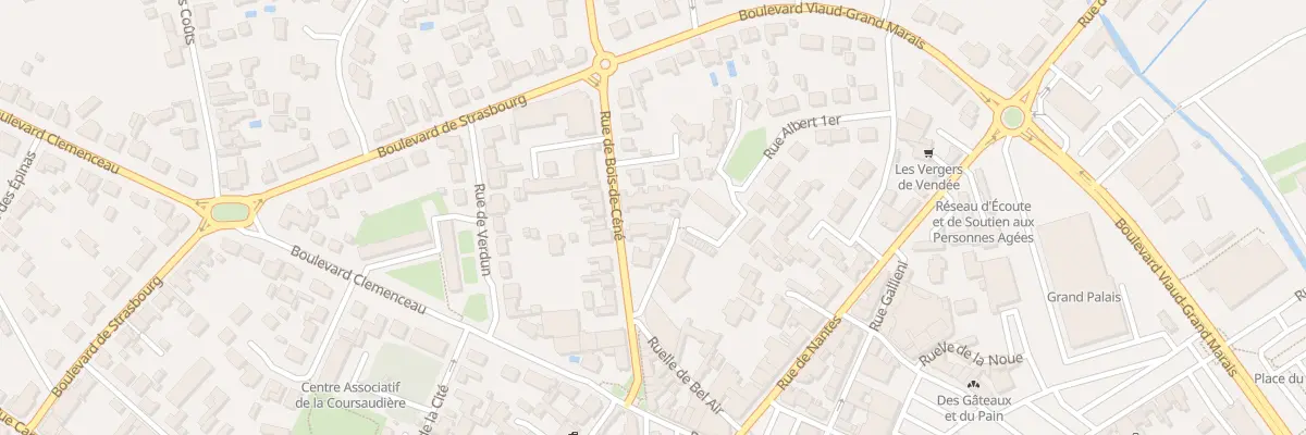 Plan du 20 Rue de Bois de Céné à Challans