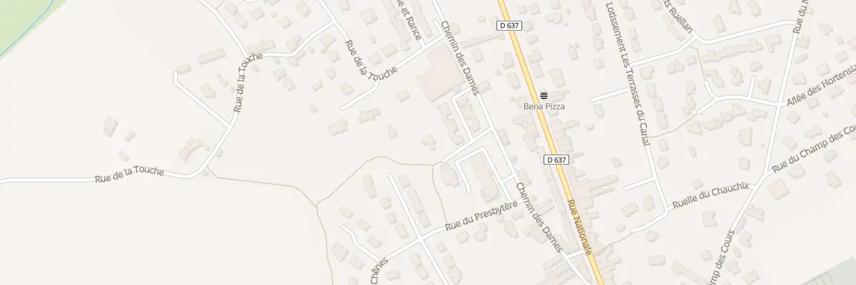 Plan du 13B Che des Dames à Saint-Domineuc