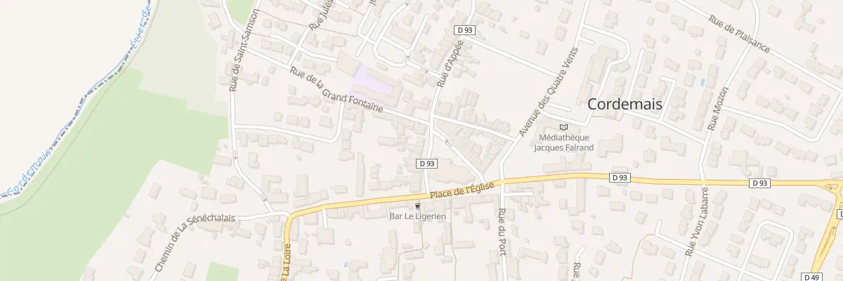 Plan du 15 Rue d’Appee à Cordemais