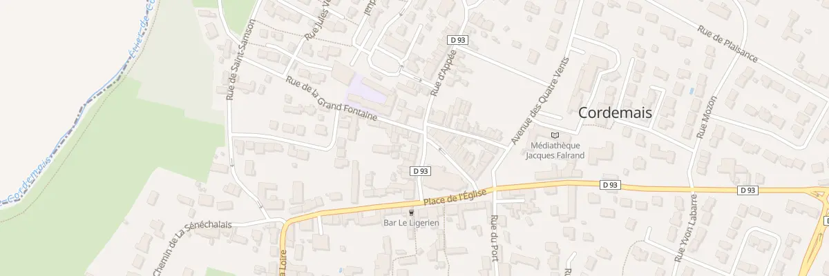 Plan du 17 Rue d’Appee à Cordemais