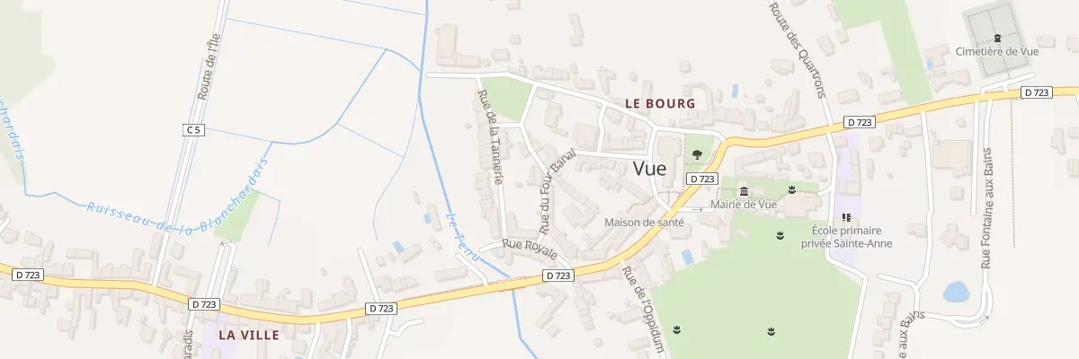 Plan du 10 Rue du Four Banal à Vue