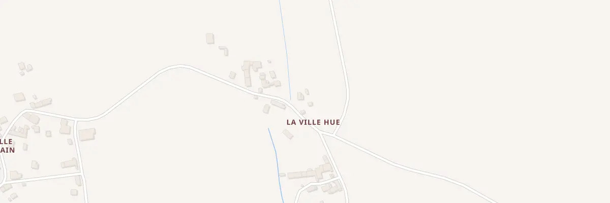 Plan du 5216 La Ville Hue à Pleugueneuc
